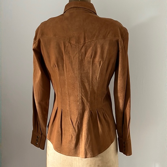 Vintage 1980’s Leather Shirt/Jacket - Picture 12 of 16